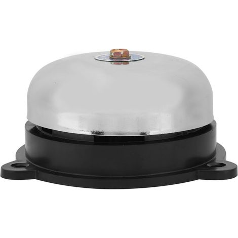 Sonnette électrique en acier inoxydable de 10 cm (4 po), à frappe intérieure, sans étincelles, 220 V, 10 W, pour signal sonore. (1/5)