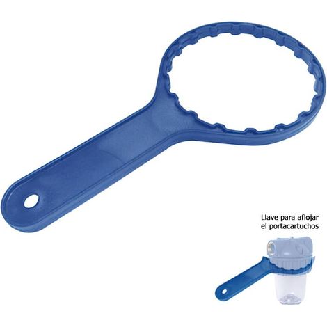 Llave Apertura / Cierre Portacartuchos Filtro Agua 5"
