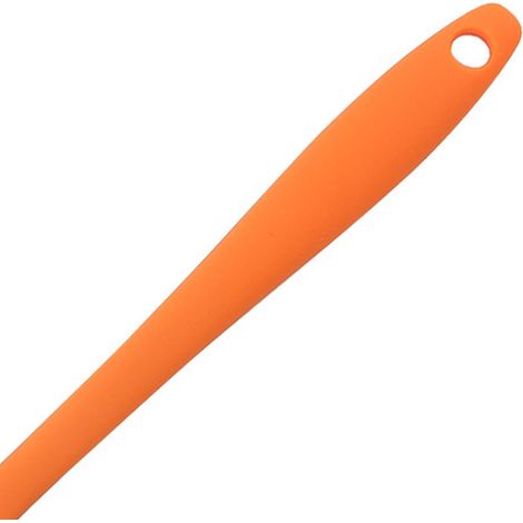 Silikonspatel aus einem Stück, kleiner Spatel, Butterschaber, Kuchenspatel, T-förmiger Spatel, Gebäckwerkzeug, orange (1/5)