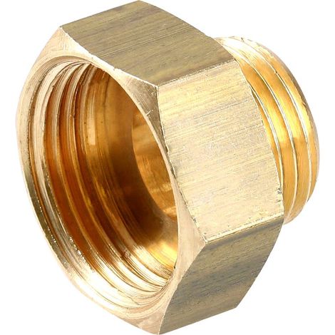 Réduction mâle 15/21 femelle 17/23 – Raccord laiton fileté ISO 228/1 – Résistant à la corrosion – D05702B (1/3)