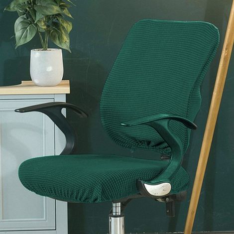 Coprisedia da ufficio monopezzo, rimovibile, universale, moderno, semplice, elegante, coprisedia girevole per sedie da ufficio, braccioli girevoli, sedia (ora (1/5)