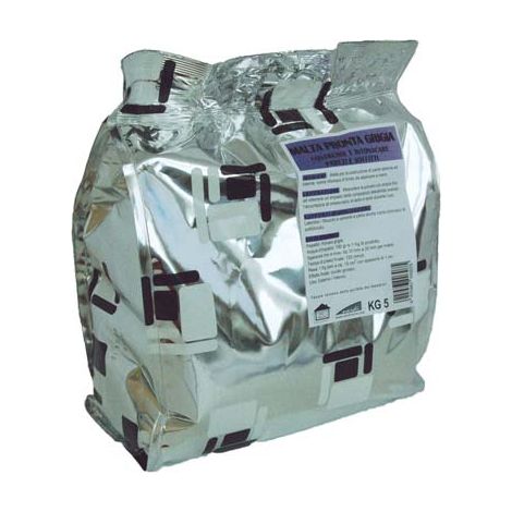 INTONACO PRONTO GRIGIO BRIKO LINE - KG 5- 5 pezzi