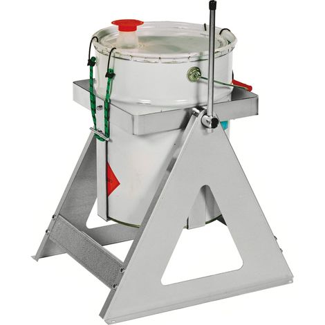 Kongamek Fassausgießer in grau 285x280x410mm für 20-25l Rundbehälter