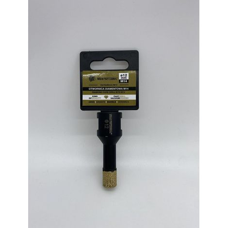 Foratura a secco con corona diamantata M14 da 12 mm / Professionista indiano