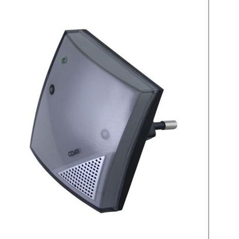 Répulsif Anti-mouches à Ultrasons 0,4 W, Couverture 25 M², Gris