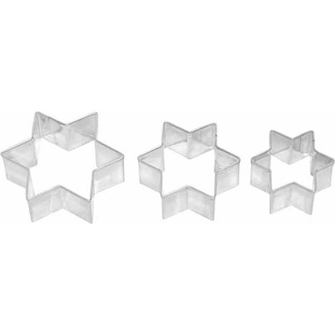 Cortadores de estrellas de 4,5/5,5/6,5 cm