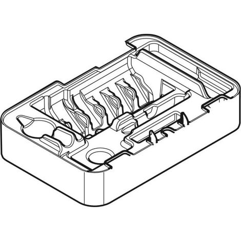 Geberit 691126001 Insert de mallette 10C-II pour matrices de sertissage