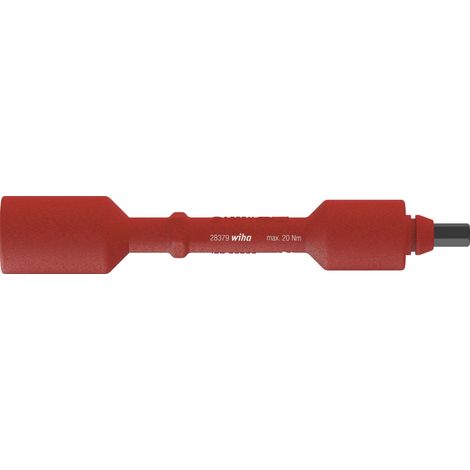 Wiha Wechselklinge electric Sechskant-Steckschlüssel für Drehmoment-Schraubendreher mit Quergriff electric 13,0 mm (38929)