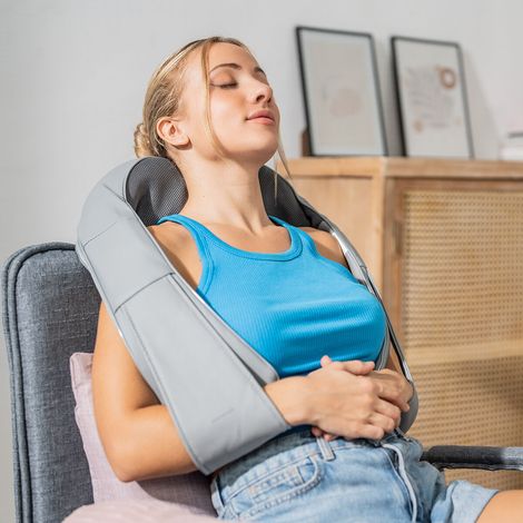 Masajeador corporal - innovagoods - shiatsu pro massatsu - recargable - calor infrarrojo - 3 velocidades (1/5)