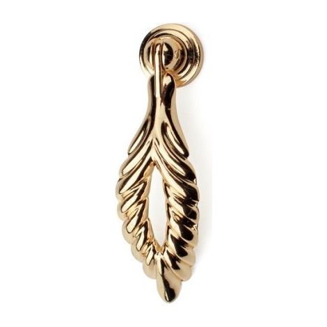 Pomolo Pendente Cinar nuance effetto oro 87 x 25 mm profondità 25 mm pvc