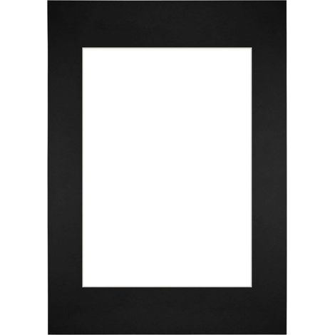 yd. - Cadre photo  - Noir - Carton 630 g/m2 - (1/4)