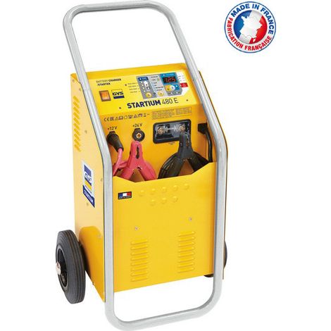 Caricabatterie avviatore 12-24 V automatico su ruote Startium 480e (1/3)