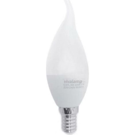 Lampadina a led e14 6w colpo di vento attacco piccolo lampadine a led kit 10pz 4200k
