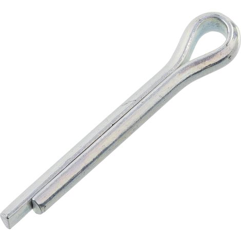 Lot de 10 Goupilles Fendues Type Épingles Ø5x48 mm Acier couleur argent, Maintien et blocage, Assemblages mécaniques, Composants sur axe (1/5)