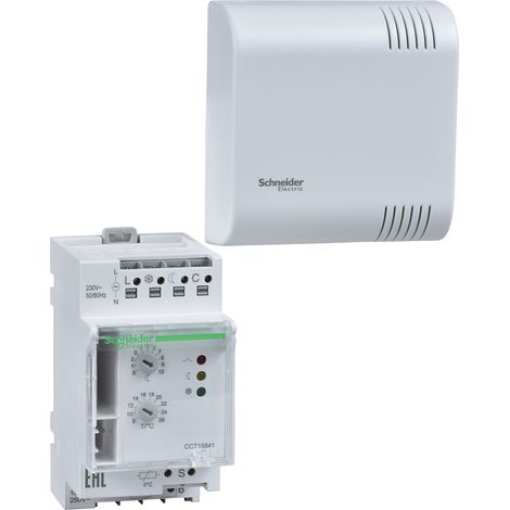 Thermostat modulaire TH4 - 1 zone - +8 °C à +26 °C - CCT15841 (1/3)