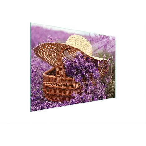 TABLA DE CORTAR DE VIDRIO 30x22 LAVANDA (1/5)