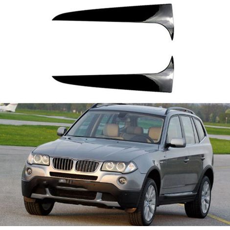 1 Paar Heckscheibenspoiler, passend für BMW X3 F25 (Baujahre 2011–2017) (1/4)