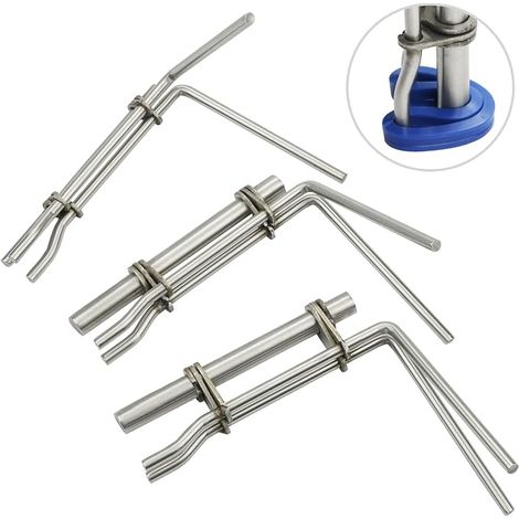 Montagewerkzeugsatz für Stangengelenke – 3-teiliger U-förmiger hydraulischer Montagewerkzeugsatz zur Installation von internen flexiblen Gelenken (1/5)