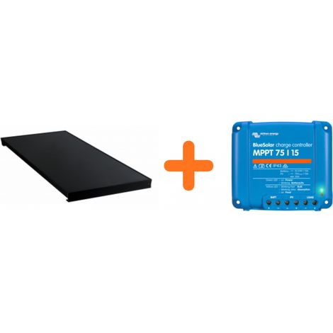 Kit Solaire Antarion 190w All Black Performance Solaire Optimale Avec Mppt Victron - Antarion Bleu (1/3)