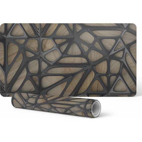 Alfombrilla protectora para mesa de empresa u oficina, estructura calada, 100x50 cm