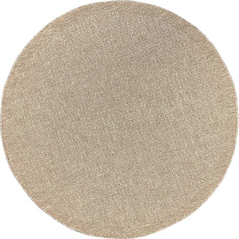 Kansas tapis intérieur extérieur look jute naturel, 120 x 120 cm
