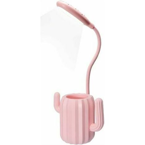 Lampada da scrivania wireless Ulisem, lampada da lettura a LED sensibile al tocco con luminosità regolabile e portapenne, decorazione da scrivania, regalo originale per ragazze adolescenti e bambine -