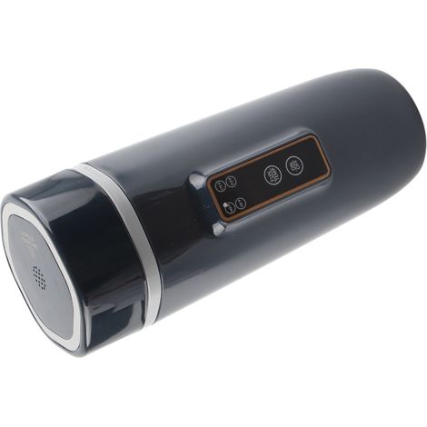 Bouilloire électrique portable avec affichage numérique intelligent, température réglable, format voyage, prise US 110 V, bleu foncé (1/5)