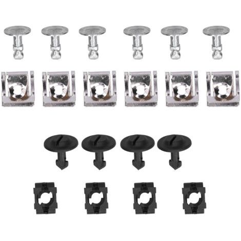 DEESSE SHOP-Fixation du Sous-plateau du Moteur Fixations de Bouclier de Soubassement de Sous-plateau de Moteur Fixant les Clips de Retenue de Voiture 4A0805163 Remplacement pour. (1/5)