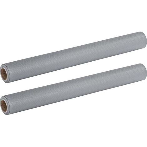 Tapis antidérapant  gris 150x50 cm 2 pièces pour cuisine tapis antidérapant EVA à découper tapis antidérapant sur mesure tapis antidérapant pour vaisselle tapis antidérapant tiroir (1/4)