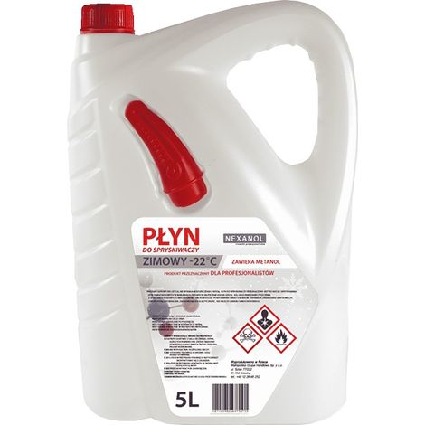 Nexanol ENTEN Liquide lave-glace hiver 5 L