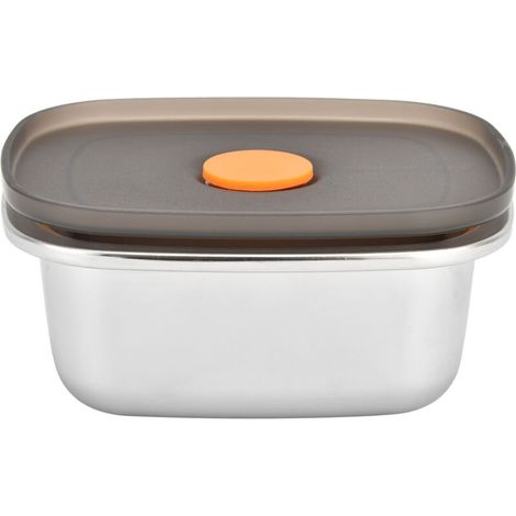 Lunch Box 304 Stainless Steel PP Food Grade Silicone Portable Food Container Storage Box for Picnic Camping Outdoor250ml (1/5)