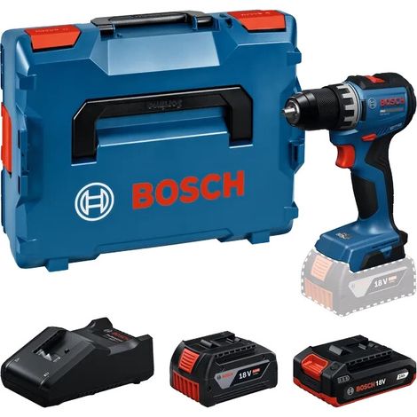Perceuse-visseuse sans fil GSR 18V-52 Bosch, 1x 4.0 Ah \N/ 1x 2.0 Ah et chargeur en L-BOXX (1/4)