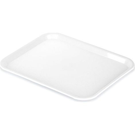 Plateau de service en plastique blanc 455x355 cm (1/5)