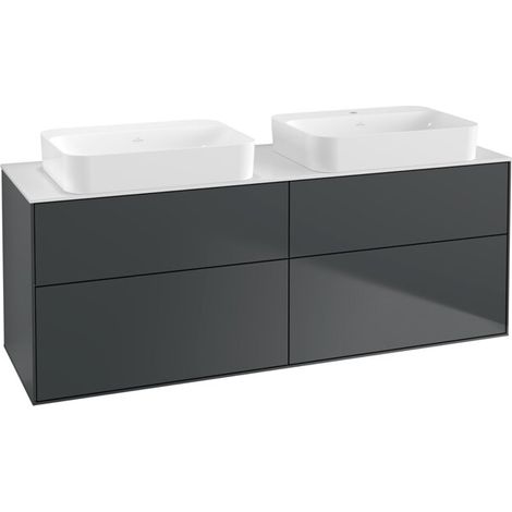 Villeroy & Boch G72100HG Armoire sous lavabo Finion G72 (1/2)