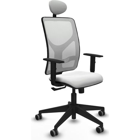 Chaise de bureau piqueras y crespo Motilla blanc bois ergonomique (1/2)