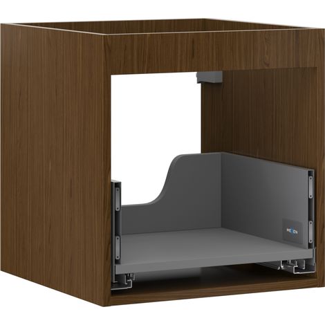 Mexen Box-A corpo mobile lavabo 45 cm, 1 cassetto, noce - 91AX0-0450-470-1-86 (1/4)