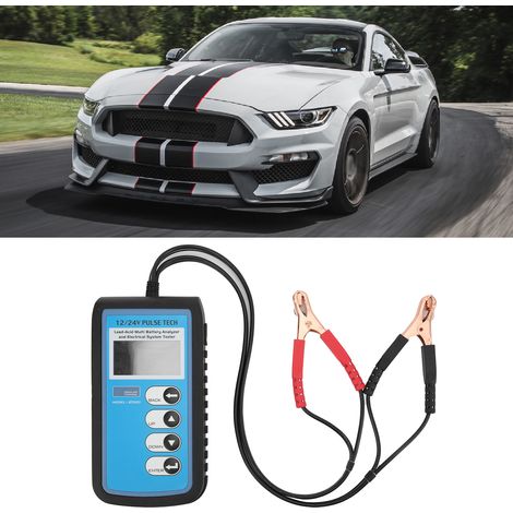 Testeur de batteries au plomb BT500 12V/24V : Test du système de démarrage de la batterie, du générateur et du système de charge (1/5)