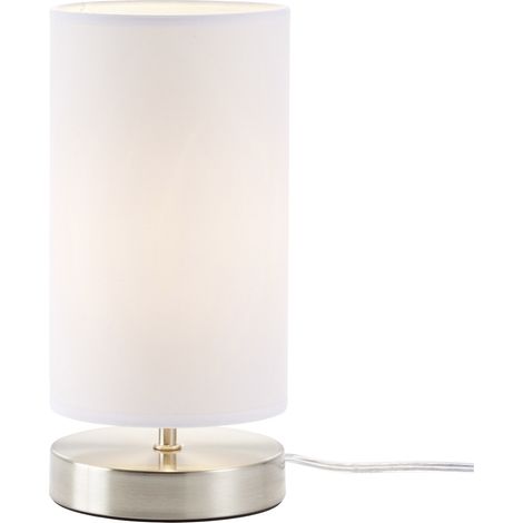Brilliant Claire 13247/05 Nachttischlampe Energiesparlampe, Halogen E14 40 W   Weiß