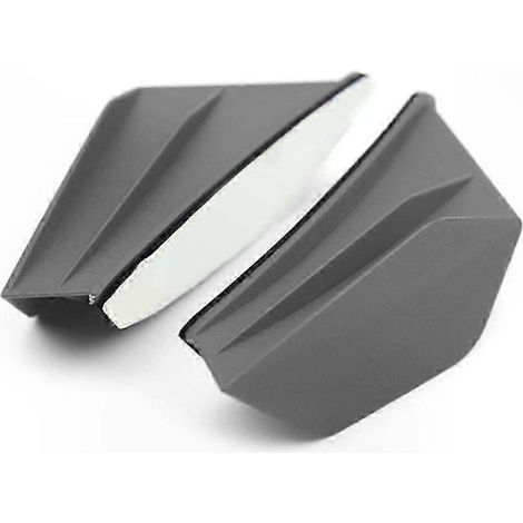 Aileron Aérodynamique Moto Spoiler Déflecteur Dynamique avec Mousse Adhésive (1/5)