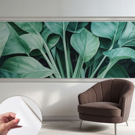 Carta da parati autoadesiva - Fotomurale adesivo - design elegante - stile moderno - Natura verde 250x104 cm (1/5)