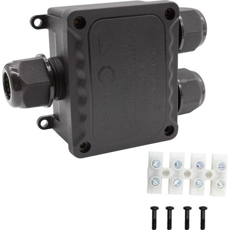 Caja Conexiones Estanca impermeable IP68 1 entrada 2 salidas en Y (1/5)