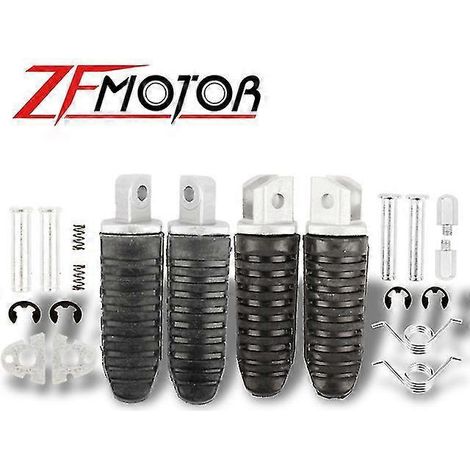 Fußrasten vorne und hinten für Suzuki Gladius SFV650, GSR400, GSR600, SV400, SV650, SV1000, GSR750, Hayabusa, GSX1300R, GSF1250, Bandit – vorne und hinten