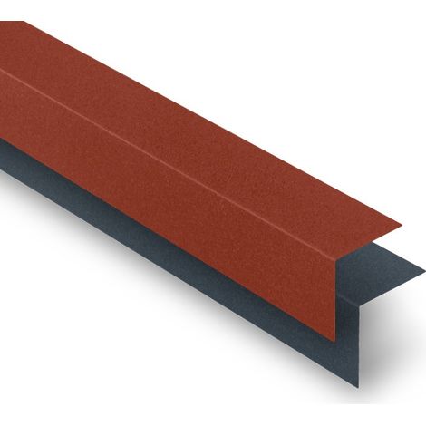 Yousteel – Cornière universelle 80x80 en acier mat – Coloris brun mat – Longueur 2100 mm – Revêtement texturé 35 µm pour fixation durable