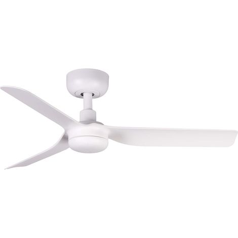 DC Ceiling Fan Mini Punt White with Remote (1/4)