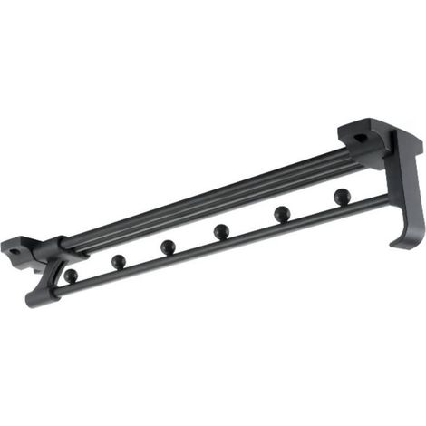 Tringle à vêtements extensible, tringle à vêtements télescopique gain de place, pour placards et espaces de rangement (taille : 35 cm) (1/4)