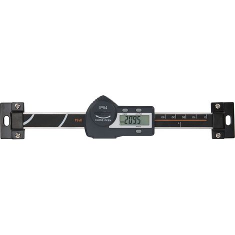 Pied à coulisse numérique horizontal 0‑100mm, outil de mesure industriel précis, règle de mesure électronique.