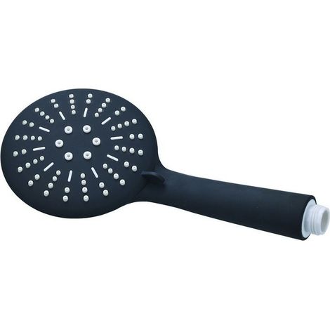 Doccetta colore nero a 2 getti anticalcare  Nico-30 kamalu
