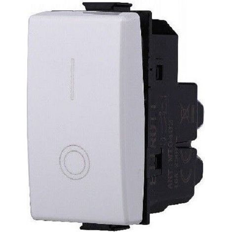 TrAdE Shop Traesio - Serie Bticino Frutti Matix Compatibile Presa Schuko Lan Pulsante Deviatore Usb - Interruttore Bipolare