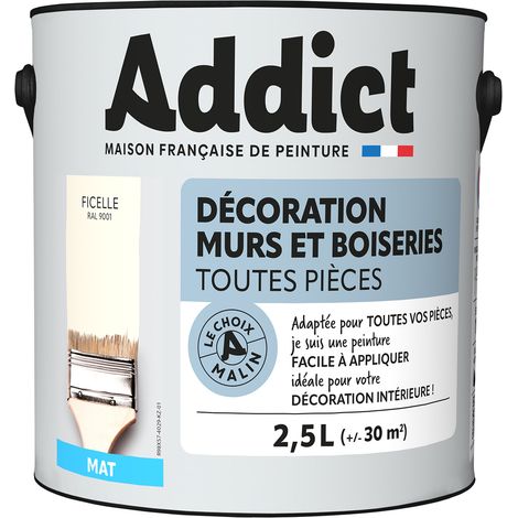 Addict Déco.m&bois Matt Seilfarbe 2,5l - Addict
