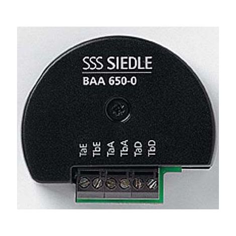 SIEDLE 032255 BAA 650-0 BUS-AUDIO-AUSKOPPLUNG SCHWARZ SIEDLE&SÖHNE 200032255-00